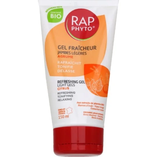 Gel fraîcheur agrume jambes légères