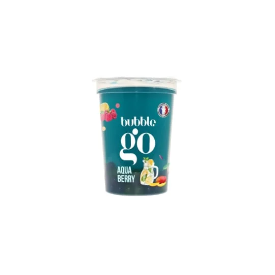 Bubble tea aqua berry