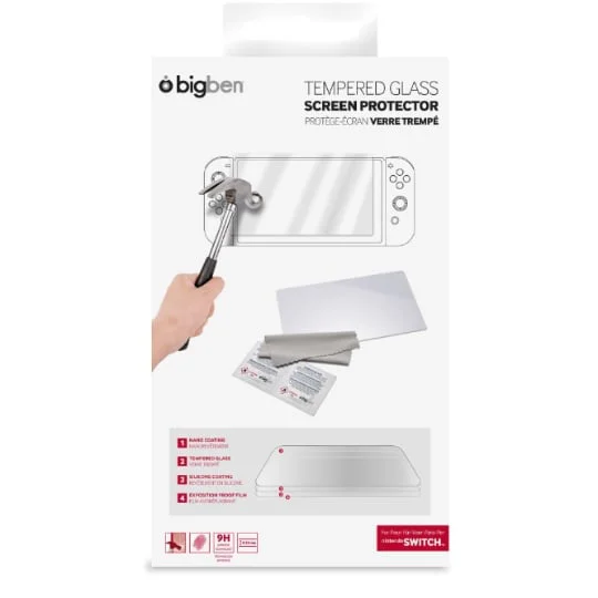 Protection écran en verre trempé pour Switch