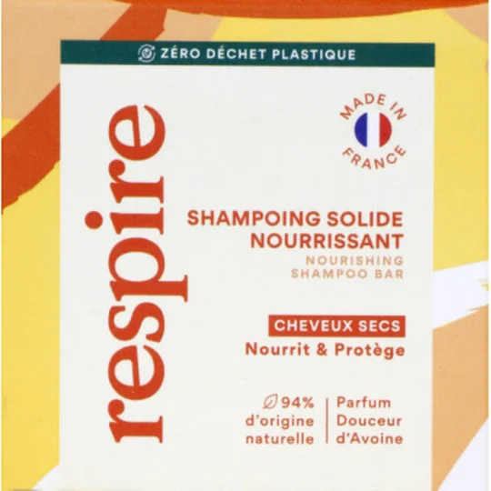 Shampoing Solide Bio Douceur D'Avoine Cheveux Secs