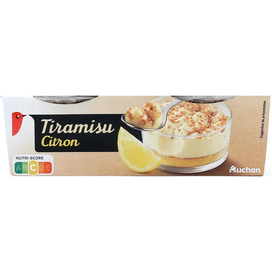 Tiramisu au citron