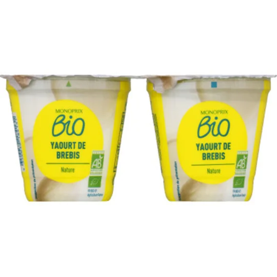 Yaourt de brebis nature bio