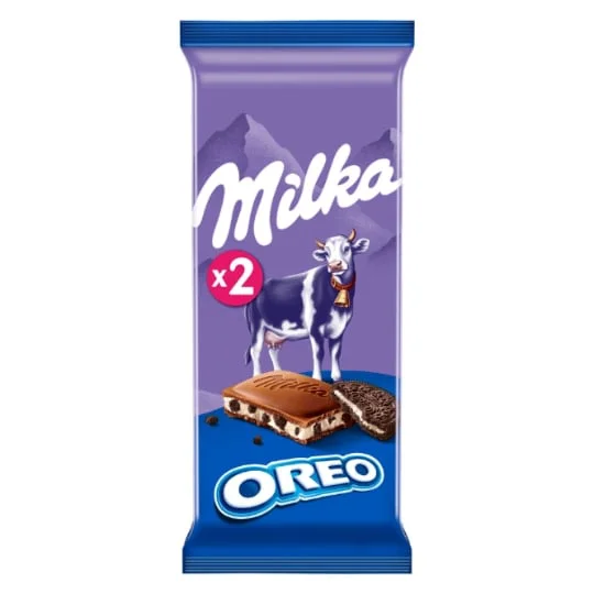 Chocolat au lait aux éclats d'Oreo