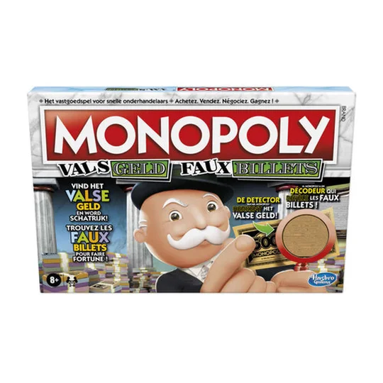 Monopoly Jeu de Société faux billets