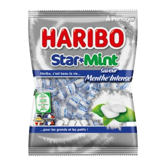 Bonbons Star Mint menthe intense