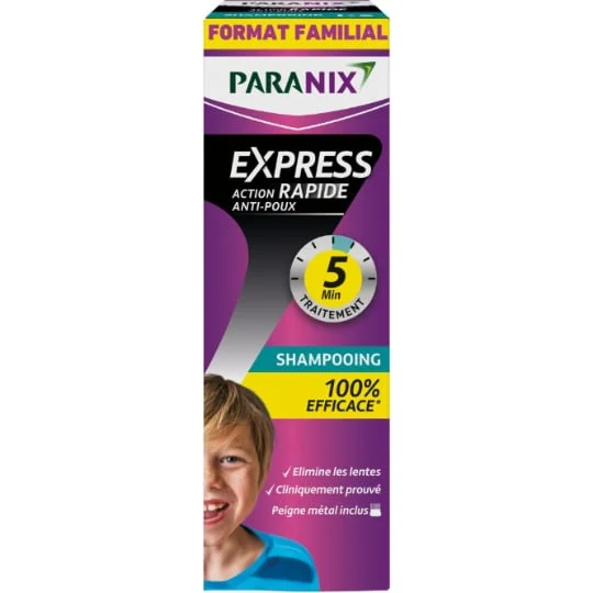 Shampooing Express Anti-Poux et Lentes