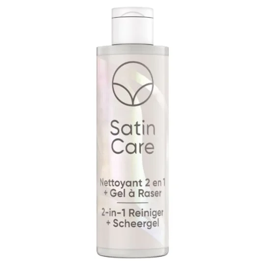 Nettoyant Corps 2en1 + Gel à Raser Poils Pubiens Satin Care