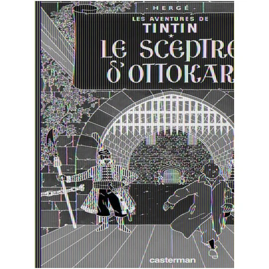 BD Les Aventures de Tintin Tome 08 - Le sceptre d'Ottokar