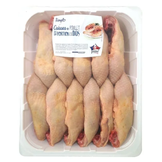 Cuisse de poulet jaune