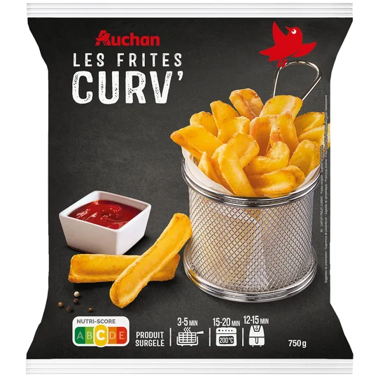 Frites curv'