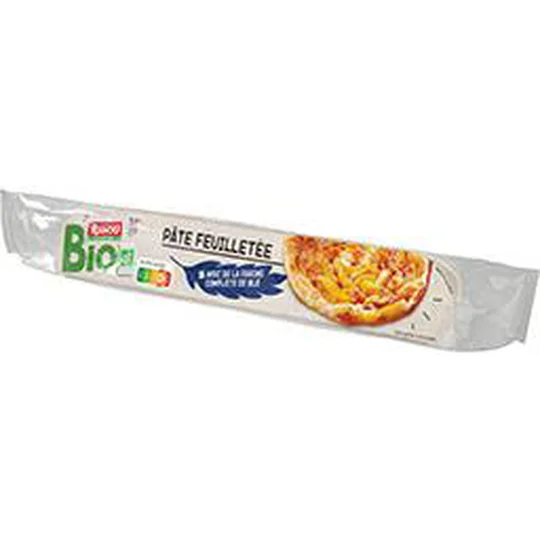Pâte feuilletée Bio