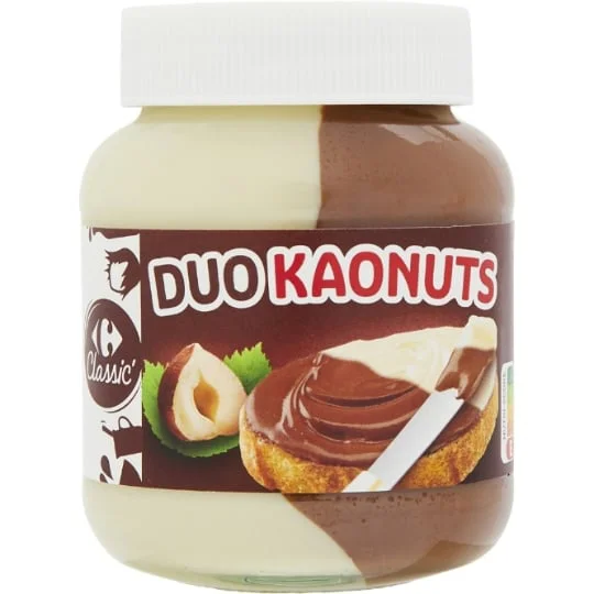 Pâte à tartiner Duo Kaonuts
