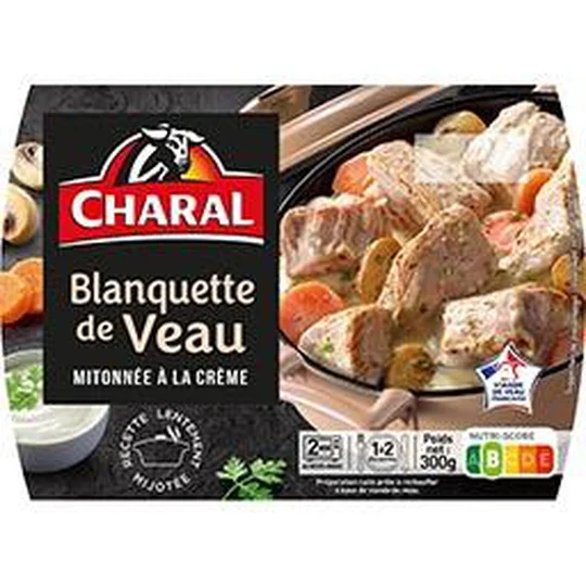 Blanquette de veau cuite
