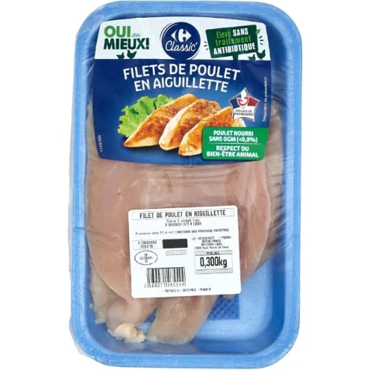Filet de poulet en aiguillette