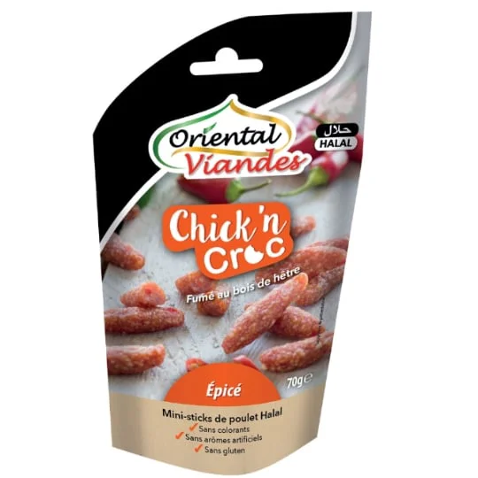 Mini stick de poulet épicé Halal