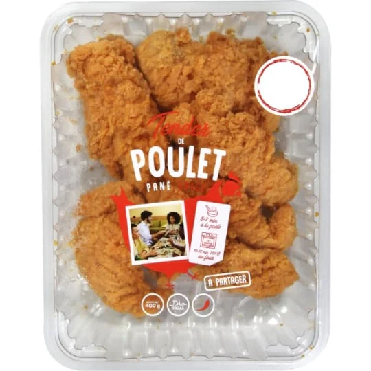 Tender de poulet halal pané épicé