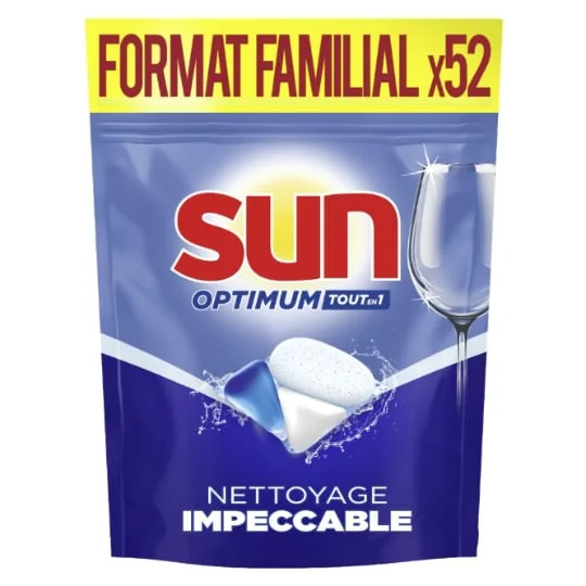 Capsule lave-vaisselle OptimumTout en 1 x52