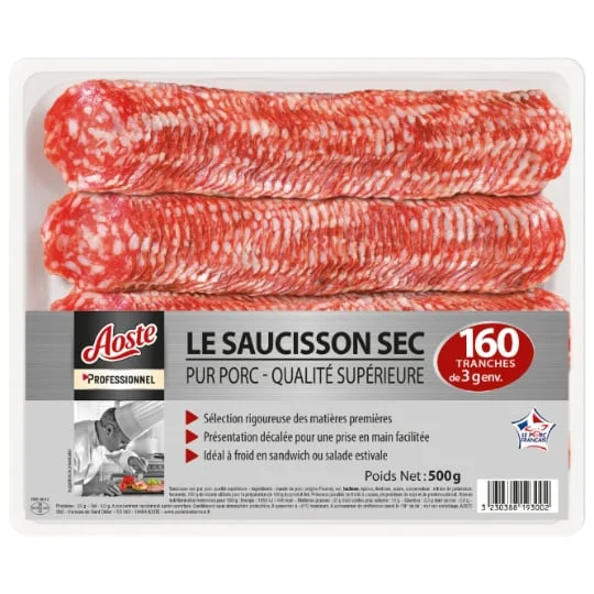 Saucisson Sec Pur Porc