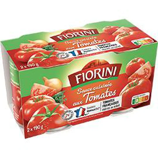Sauce cuisinée aux tomates