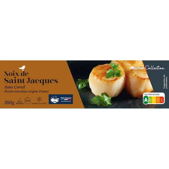 Noix de Saint-Jacques sans corail