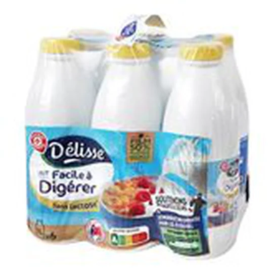 Lait demi-écrémé Sans lactose UHT