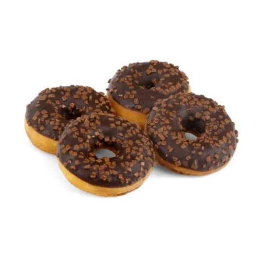 Mini Donuts nappés chocolat au lait