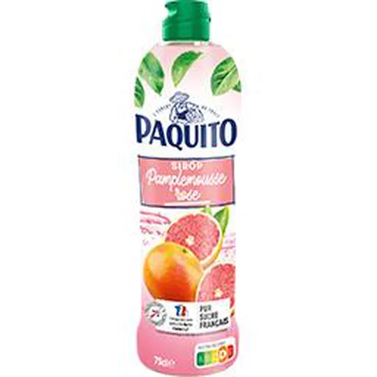 Sirop pamplemousse rose