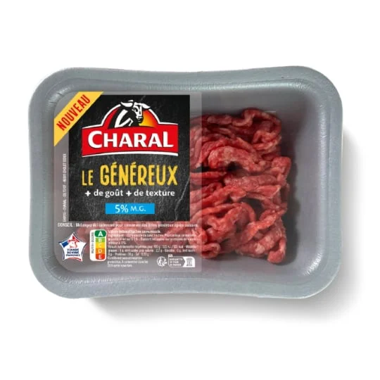 Viande hachée de boeuf 5%