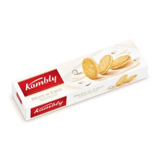 Délice de coco biscuits fourrés à la crème de noix de coco