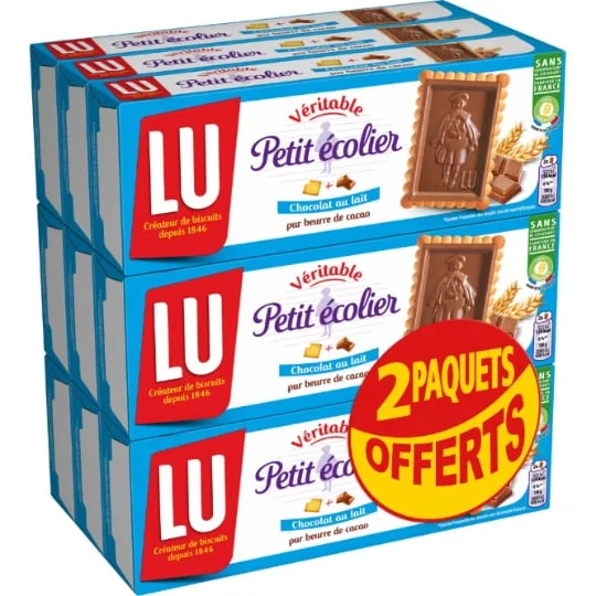 Biscuit chocolat au lait PETIT ECOLIER