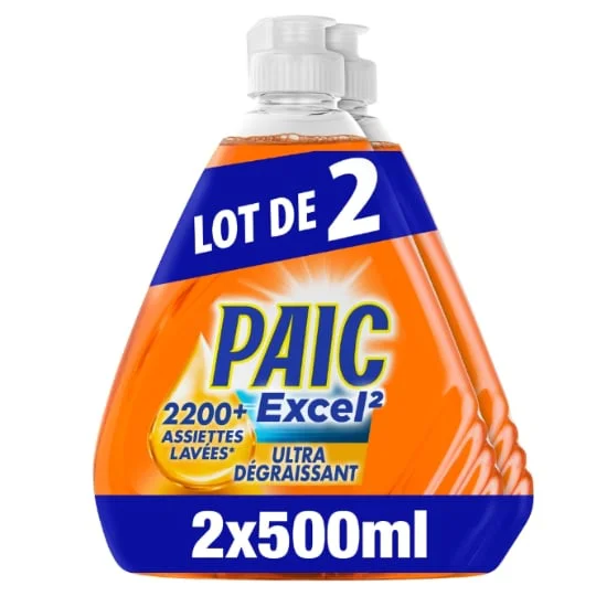 Excel Liquide vaisselle ultra dégraissant