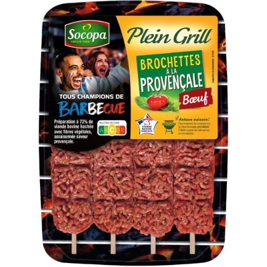 Brochettes Plein Grill Sauce prov