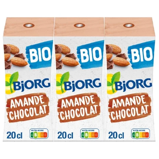 Boisson végétale lait amande chocolat Bio