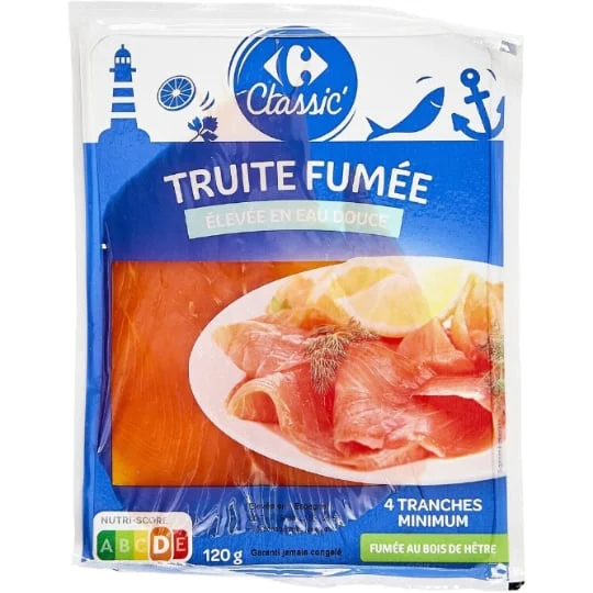 Truite fumée