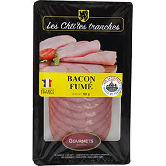 Bacon Gourmet de l'Artois Fumé au bois de hêtre