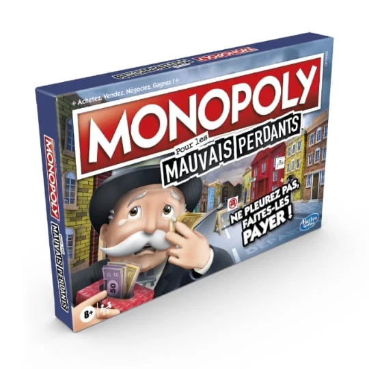 Monopoly mauvais perdants Dès 8 ans