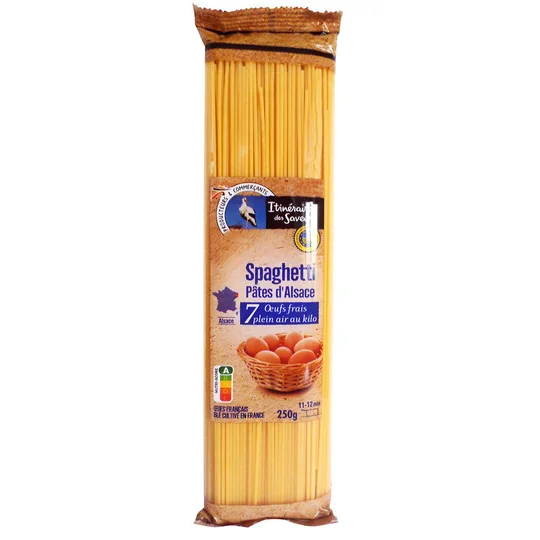 Spaghetti pâtes d'Alsace
