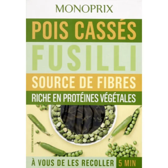 Fusilli pois cassés