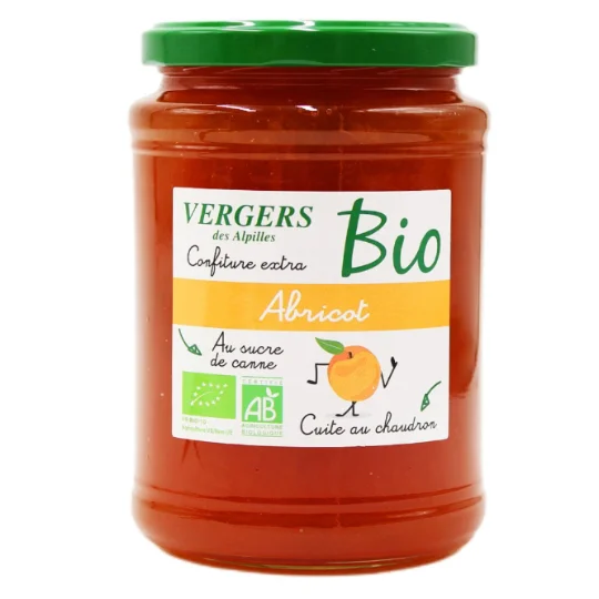 Confiture abricot Bio