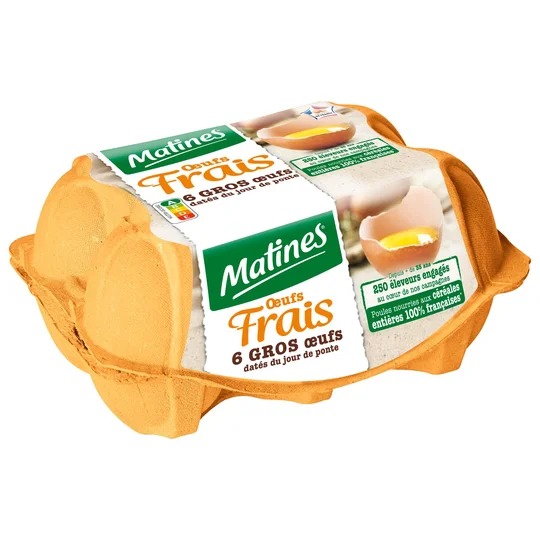 Oeufs frais En Cage - Gros