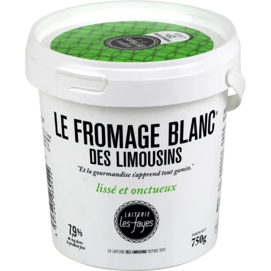 Fromage blanc nature 40% MG