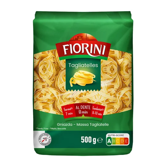 Pâtes tagliatelles