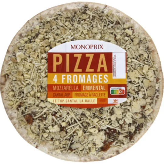 Pizza 4 fromages