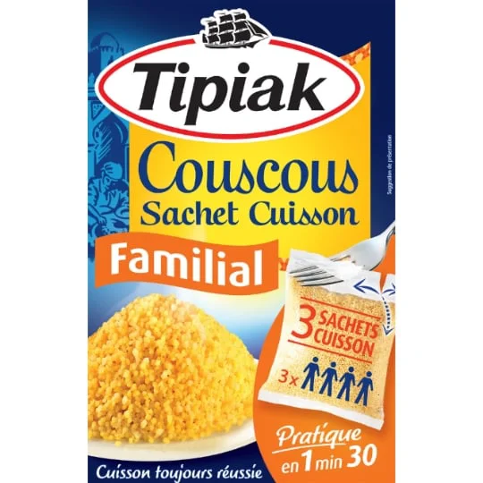 Couscous sachet cuisson