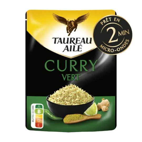 RIZ EXPRESS Basmati curry vert