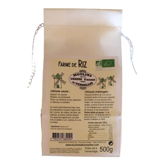 Farine de Riz Biologique