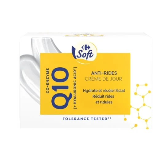 Crème de jour anti-rides Q10