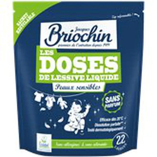 Lessive liquide Briochin Sans parfum - x22