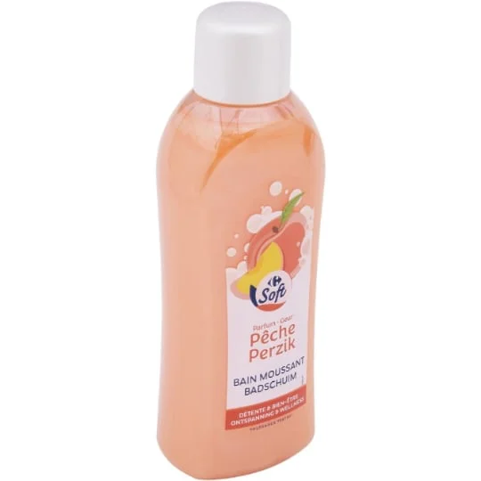 Bain moussant parfum pêche