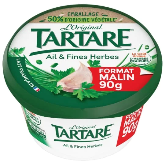 Fromage à tartiner ail et fines herbes